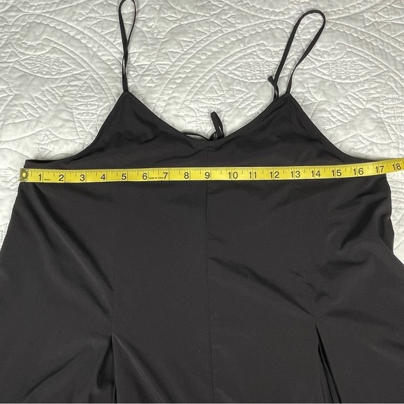 Athleta Sayulita Wide Leg Jumpsuit Black Size 8 - Picture 13 of 14